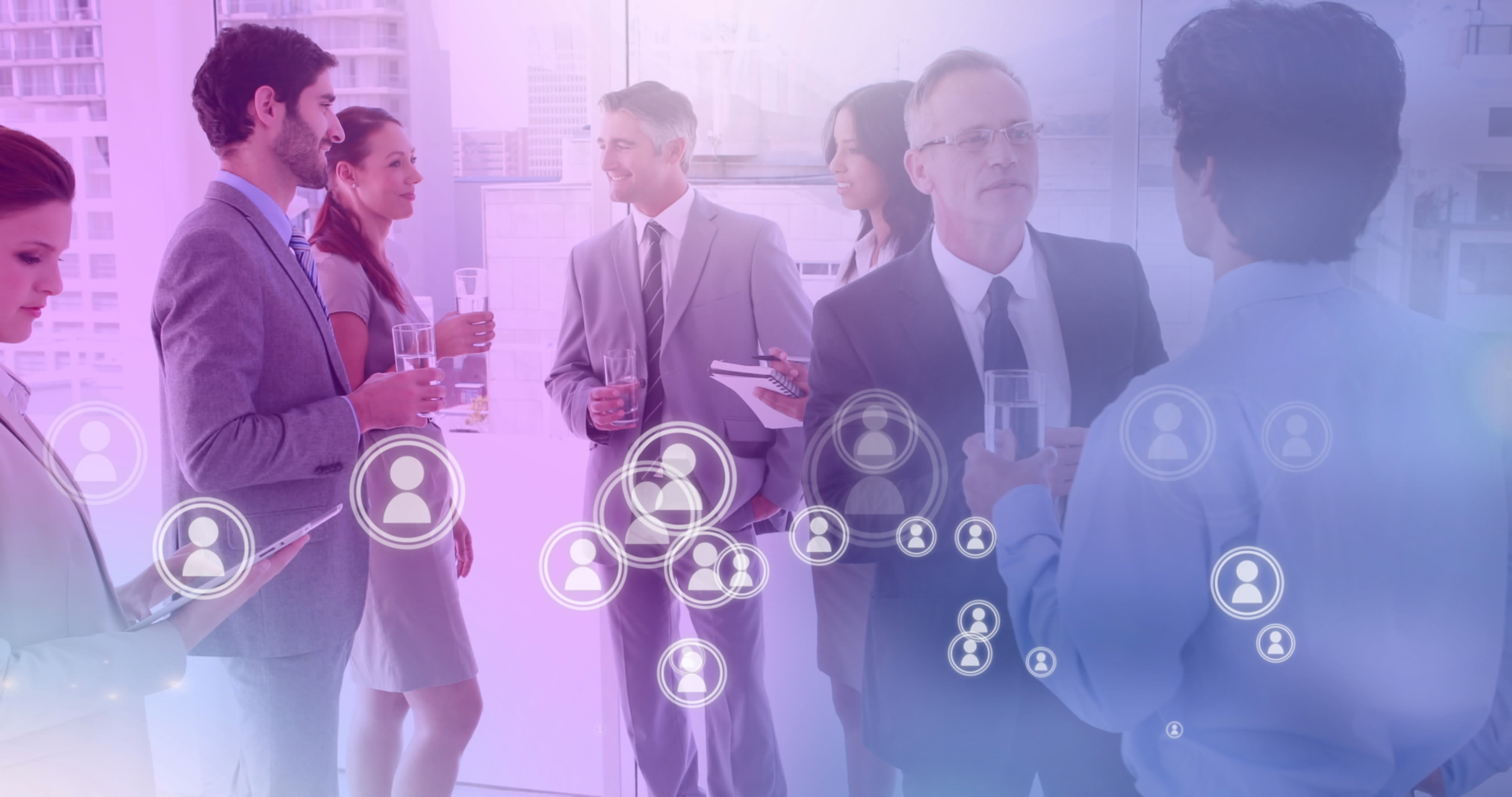 Australian business owners networking at a local community event