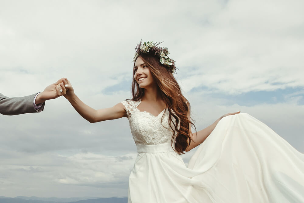 Green, regal & a little muddy - Shrek and Fiona-inspired wedding looks (Yes, even the dress!)